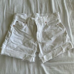 Gap White Denim Shorts